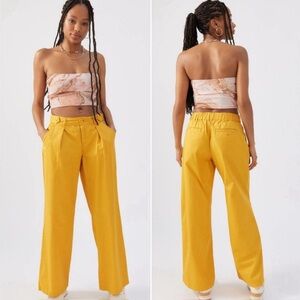BDG Maya Baggy Trouser Pants in Gold Medium
